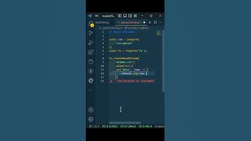 Node JS | Parse CSV Data   #shorts