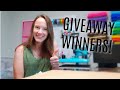 GIVEAWAY WINNERS! Live!