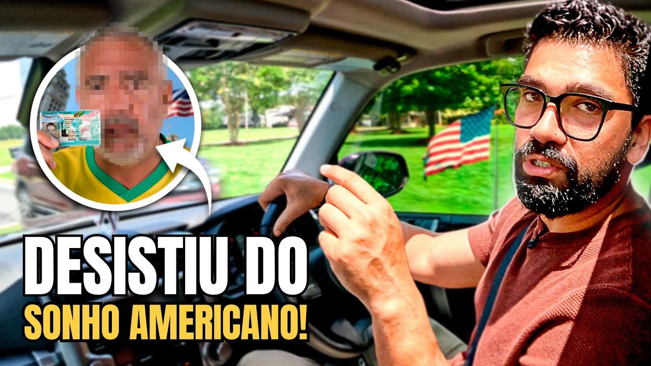 Chegou nos EUA com Green Card e DESISTIU do Sonho Americano 😵
