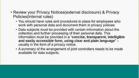 IAB Europe - GDPR Webinar Series - Compliance Primer 2017