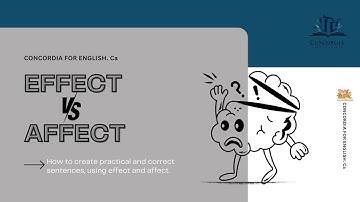 Common Mistakes: using EFFECT and AFFECT with precision| SIMPLIFIED.
