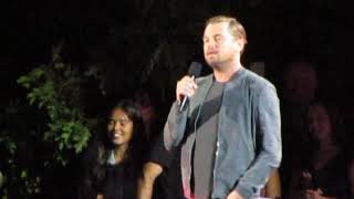 Leo DiCaprio complete Global Citizen climate speech w/Greta Thunberg shoutout 9-28-19