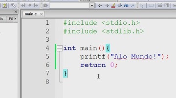 Linguagem C: Primeiro programa em C