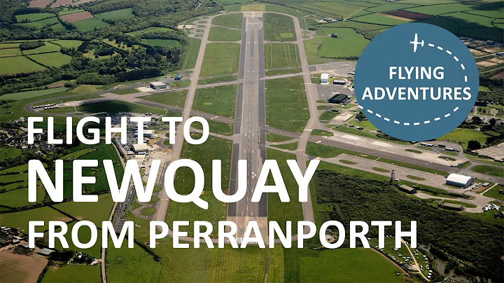 [4K] Flight from Perranporth to Newquay Airport in C172