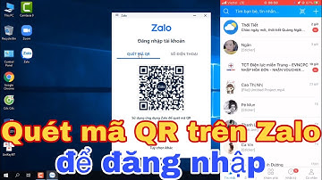 Cách quét mã QR trên Zalo để đăng nhập trên máy tính