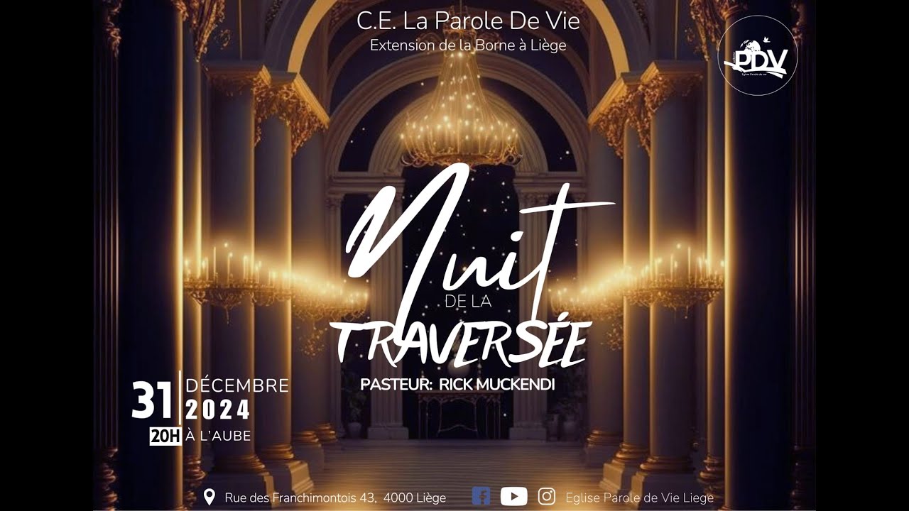Nuit de la traversée 31 décembre 2024 - YouTube