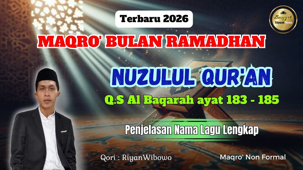 TILAWAH MAQRO' NUZULUL QUR'AN MUDAH TERBARU 2026 | Ust. Riyan Wibowo ( Qori' Provinsi ) 