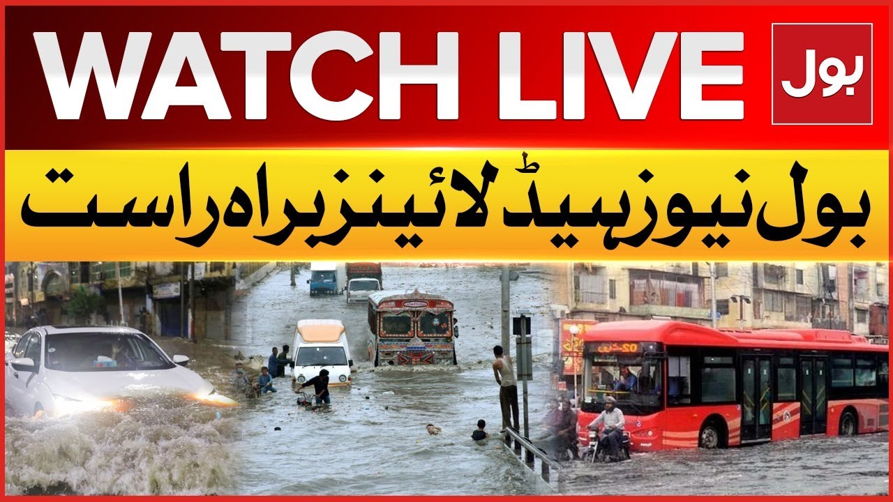 LIVE : BOL News Headlines At 6 PM | Heavy Rain And Strom In Pakistan ...