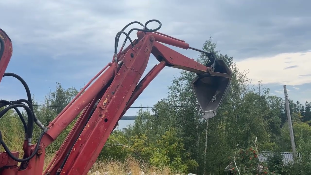 Traktorgrävare Volvo BM 350