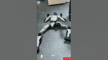 The robot wakeup properly | #airobot #humanoid #humanoidrobot #robotics #robot #technology #funny