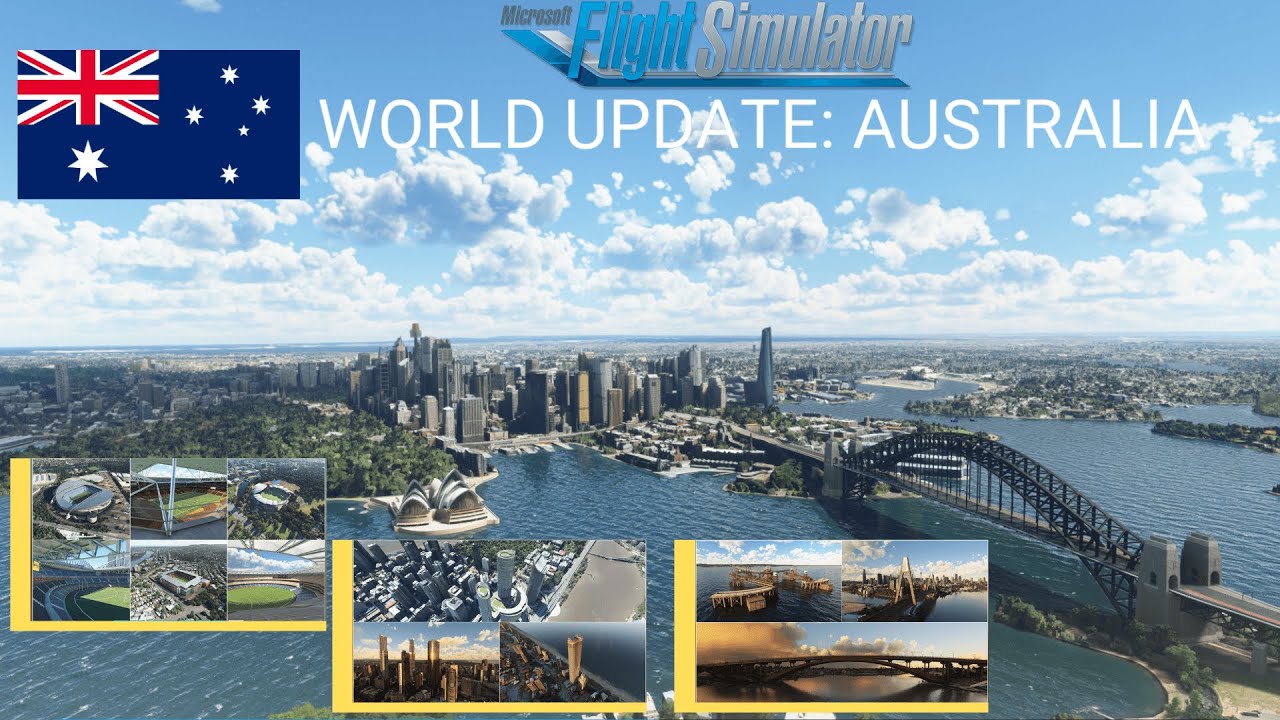 Microsoft Flight Simulator Introduces World Update VII: Sydney Australia | King Air 350 |