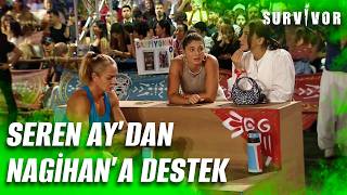 Seren Ay, Şampiyonluk Yolunda Nagihan'a Destek Verdi! l Survivor 2026 Final 26. Hafta 6. Bölüm