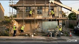 From Ruined to Luxury Modern Facade | Satisfying House Exterior Transformation Timelapseโ