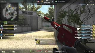 Godsent Tw1st Double Kill Through Smoke - Dreamhack Malmo 2016 - CSGO Highlights