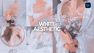 White Aesthetic Preset - Free Lightroom Mobile Presets Free Dng