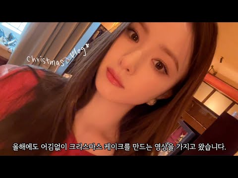 이사한 새 집에서 크리스마스 케이크 만들기🎄🍰 thumbnail