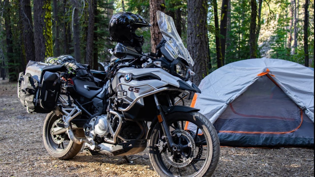 Lassen National Forest Dispersed Motorcycle camping [Ep 1]