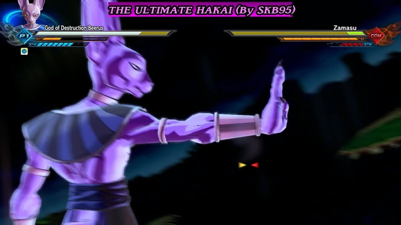 Xenoverse 2 MODS: The Ultimate HAKAI (One Shot HAKAI)