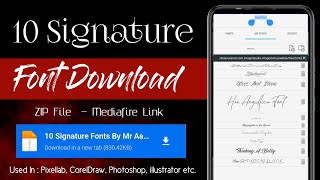 10 Font Zip File Download  Download Font Pixellab  Pixellab Font Download