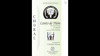 Canto de Pilon (SAB Choir) - Arranged by Cristian Grases Resimi