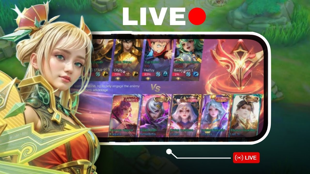 How to Live Stream Mobile Legends on YouTube Using Phone | MLBB Live ...