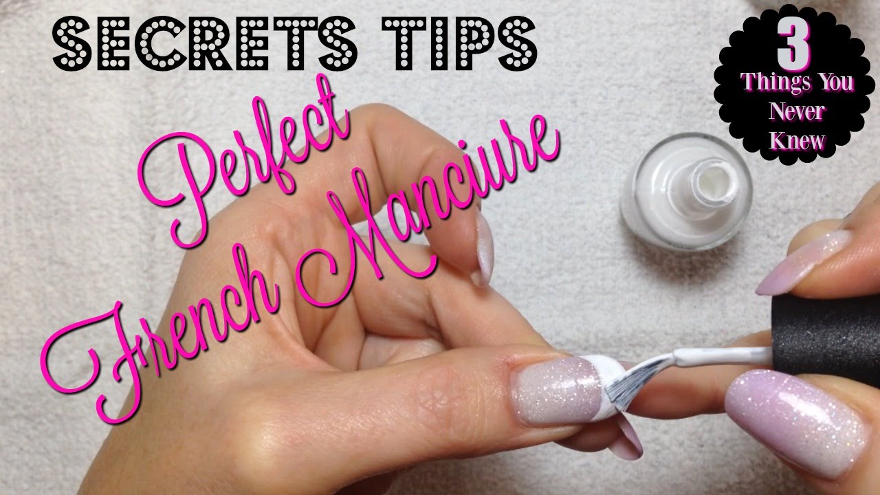 💅 DIY French Nails Manicure Tutorial 💅