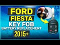 Ford Fiesta Remote Key Fob Battery Replacement 2015 2016 2017 2018 2019