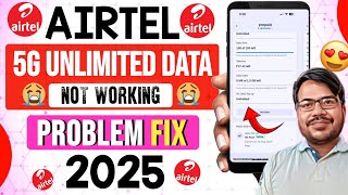 Airtel 5g not working | Airtel 5g data kaam nahi kar raha hai | Airtel 5g nahi chal raha hai 
