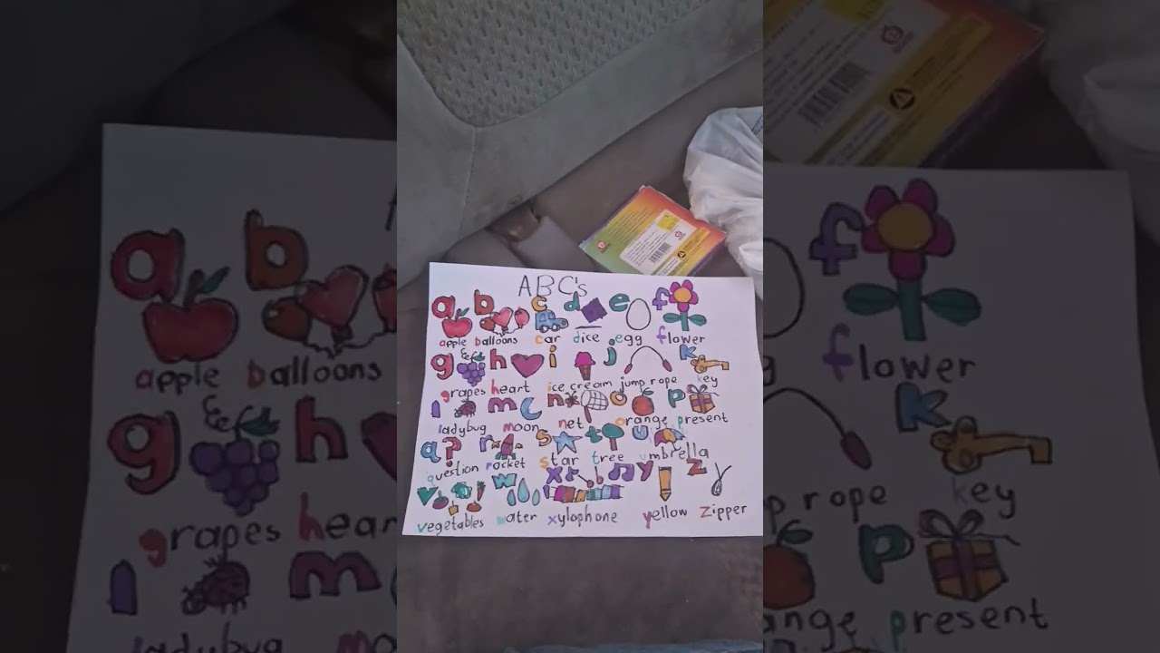 Alphabet Paper😅😅😅