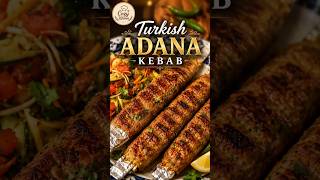 ‎Turkish Adana Kebab 😍🔥 | Easy Juicy Kabab Recipe #shorts