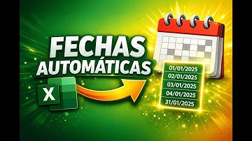 Genera fechas automáticas en Excel con SECUENCIA (sin arrastrar)