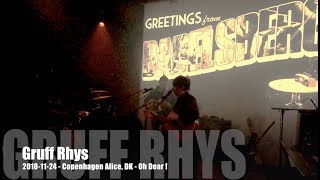 Gruff Rhys - Oh Dear ! - 2018-11-24 - Copenhagen Alice, DK