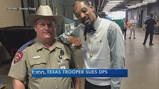 Texas trooper reprimanded for Snoop Dogg photo sues bosses