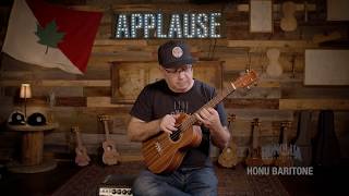 Vignette de la vidéo "Honolua Ukuleles Honu Baritone HO-41 Demo"