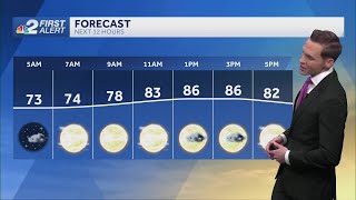 Tracking a cold front and developing storm in the Caribbean