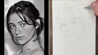 The Grid Method:  The Secret to Realistic Faces