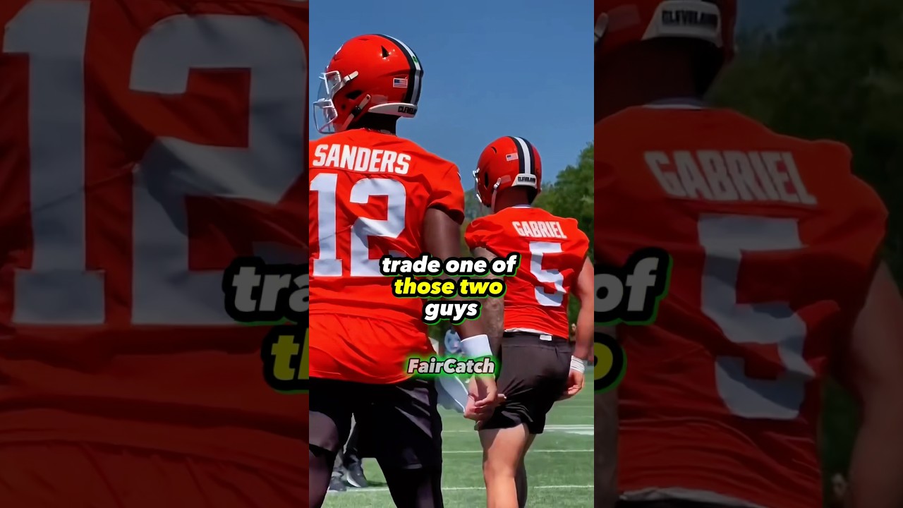 Cris Carter on BROWNS TRADING SHEDEUR SANDERS & Dillion Gabriel 🤯 🏈 