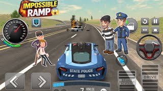 Police Chase in City | 3D Cop Car DrivingRealistic Police Car Simulator | Gameplay Android screenshot 4