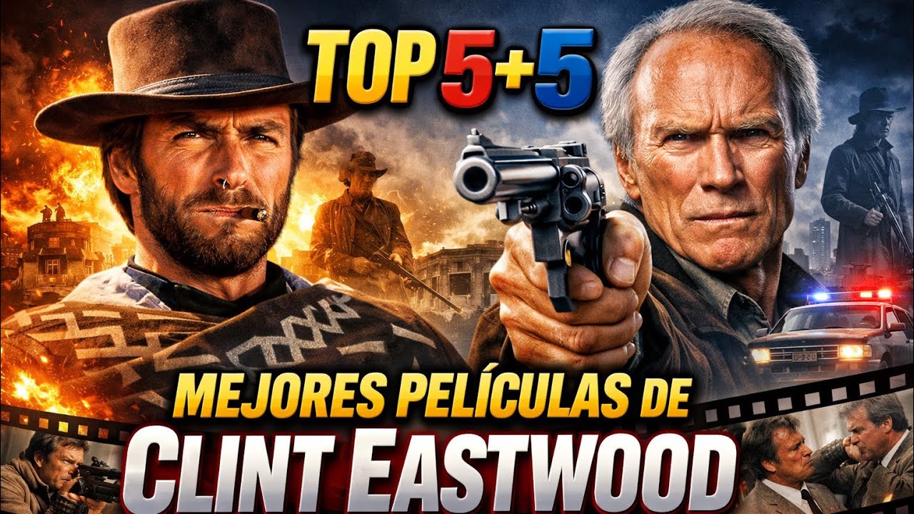 TOP 10 MEJORES PELÍCULAS DE CLINT EASTWOOD 