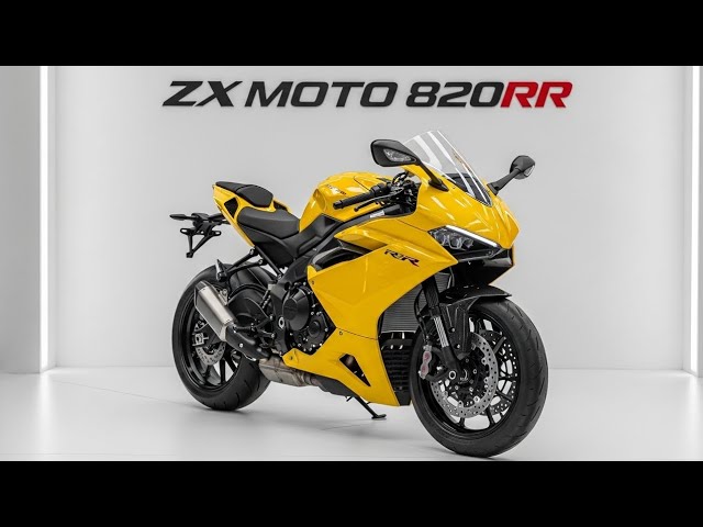 ZX Moto 820RR 2026 – 212HP Monster Finally Revealed! The Next-Gen
