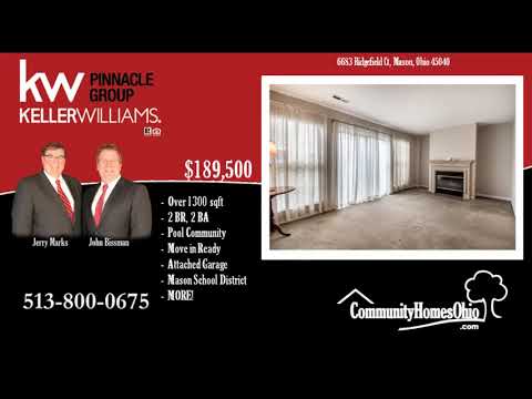 6683 Ridgefield Ct, Mason, OH home video tour