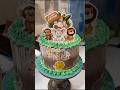 design a cake|jungle theme cake/#youtubeshorts #cake #shorts #shortsfeed #viralshorts #trending