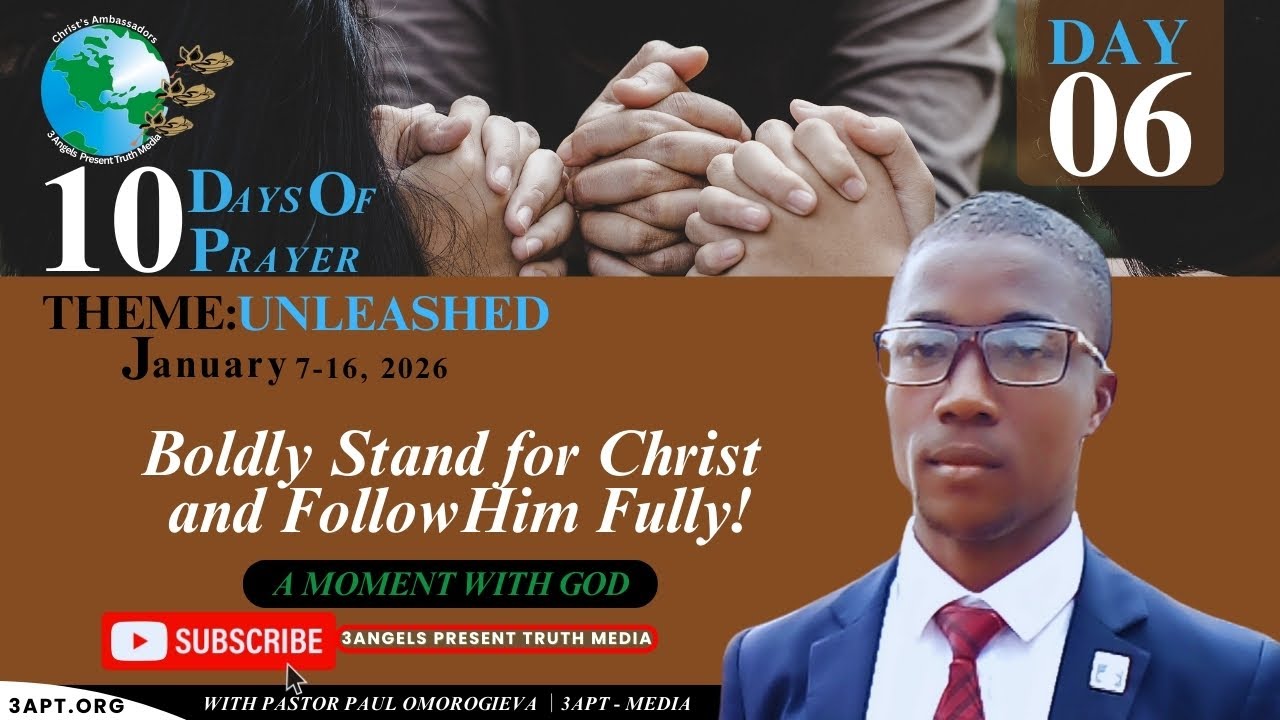 Boldly Stand for Christ and Follow Him Fully | A Moment with God | Pastor Paul | 3APT-Media