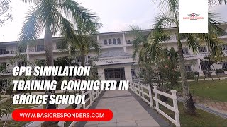 CPR Simulation Training  conducted in Choice School