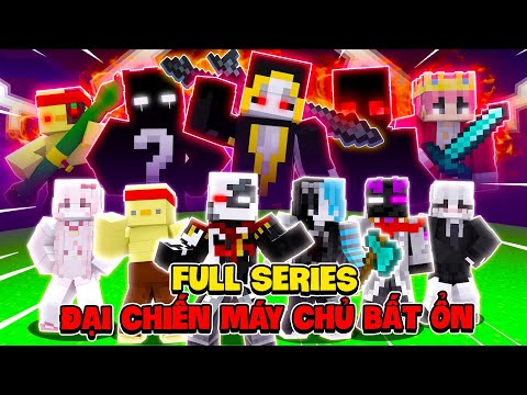 Full Series Collection of War of Unstable Forces on Minecraft Servers