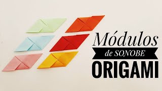 Módulos de Sonobe | Origami Modular