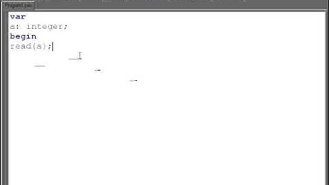 Типы данных в Pascal