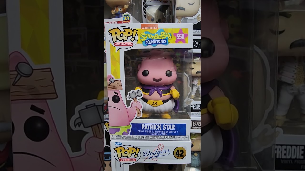 Why is Majin Buu inside a Patrick Star Funko Pop 