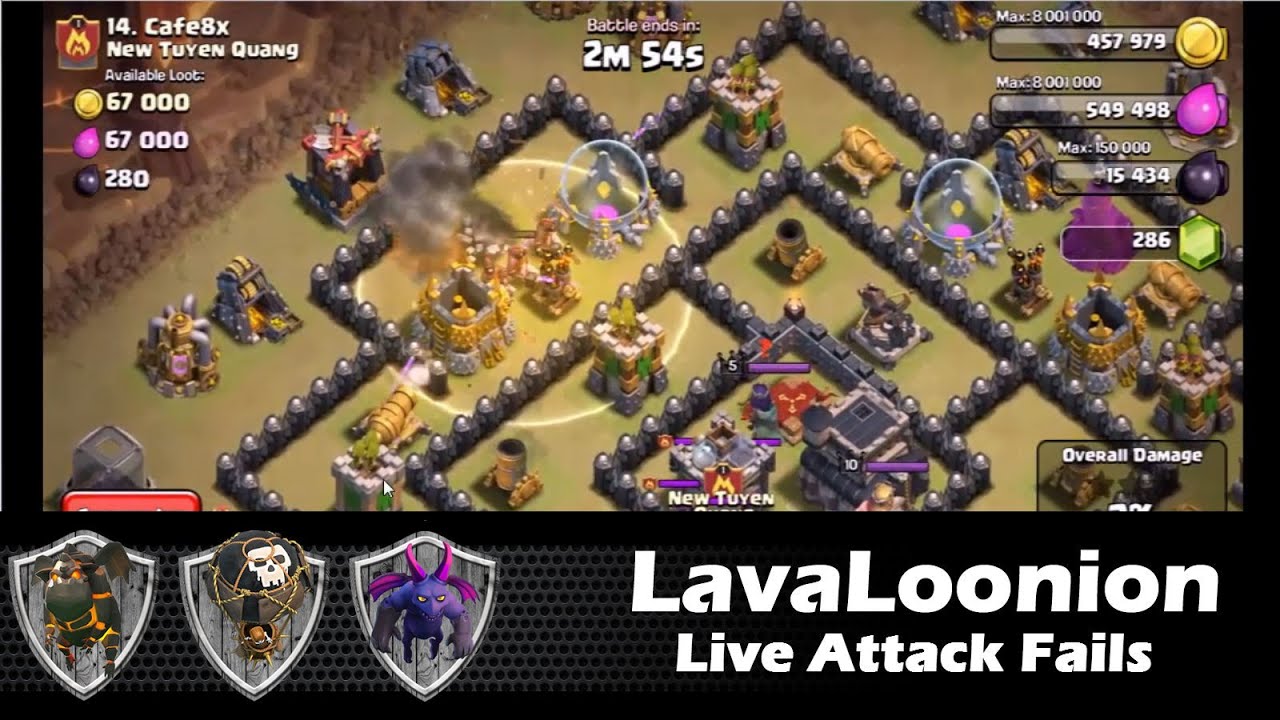Live Attacks Fail Compilation by Gadi | Clan Wars | Clash Of Clans HD