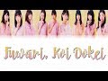 Tsubaki Factory (つばきファクトリー) - Fuwari, Koi Dokei (ふわり、恋時計) Lyrics (Color Coded JPN/ROM/ENG)